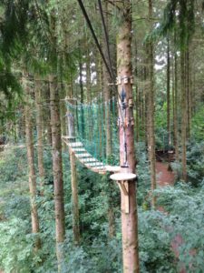 Zip Lining Stag Party