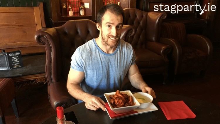 Stag Vs Food Takes On The Revolution Hot Wing Challenge